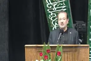 سخنرانی دکتر سید محمد رضا سید احمدیان دبیر دفتر ارتباط با دانش آموختگان در مراسم یادبود زنده یاد استاد مسلم بهادری