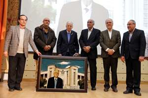 مراسم نکو داشت دکتر محمود عابدی پور در بیمارستان امام خمینی