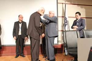 مراسم نکوداشت دکتر ضرغامی درمکتب روزبه برگزار شد