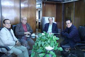 نشست همکاری بنیاد علمی و فرهنگی استاد بهادری و دانشکده پزشکی