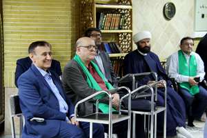 مراسم عید غدیر در نمازخانه ستاد مرکزی دانشگاه علوم پزشکی تهران