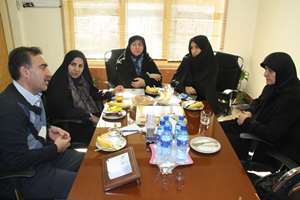 Dr Shayesteh Jahanfar professor of UBC University from Canada paid a visit to Tehran Nursing and Midwifery School