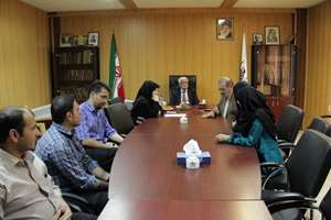 جلسه تقدیر از کارمندان دفتر 3 شهریور 94