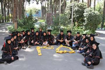 فارغ التحصیلی دوره 45 پرستاری دانشکده